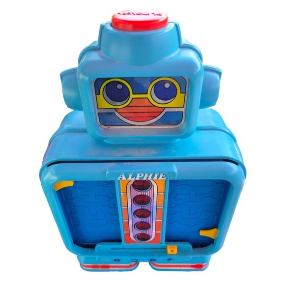 Milton Bradley 1978 Playskool Alphie The Electronic Robot Vintage - Picture 3 of 4